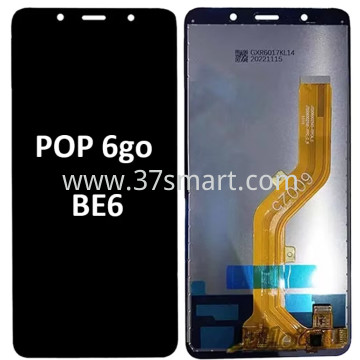 Tecno Pop 6 Go 2022 BE6j Lcd+Touch Schwarz