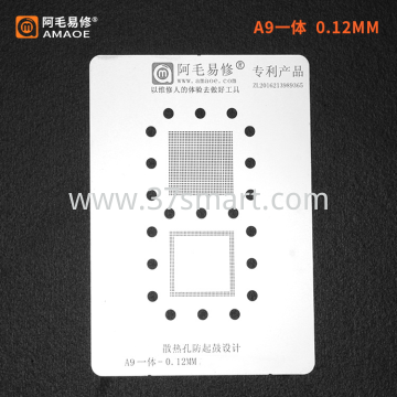 AMAOE iphone Reballing Stencil A9uni（RAM+CPU） Schüttgut
