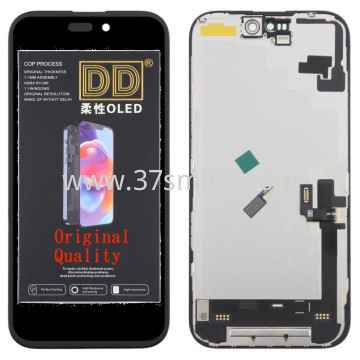 iPhone 16 DD Compatible Soft Oled Lcd+Touch Black