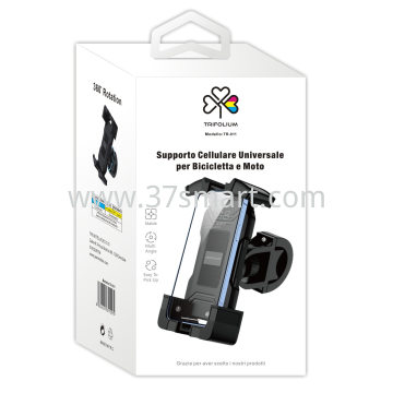 Supporto Cellulare Universale per Bicicletta e Moto TR-011 Nero