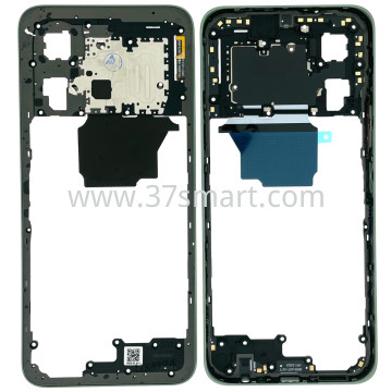 Honor X6b 2024 Middle Cover+Volume Button Blu