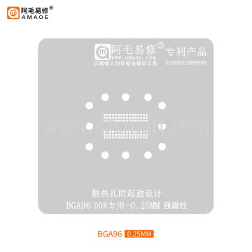 AMAOE Reballing Stencil  BGA96 - DDR Bulk