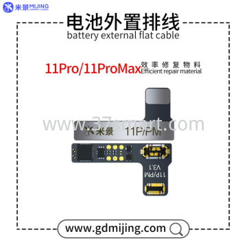 Mijing battery external flat cable iphone 11 Pro, 11 Pro Max Bulk