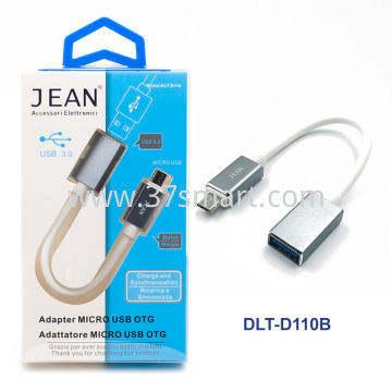 Micro USB 3.0 OTG adapter 15cm DLT-D110 Black