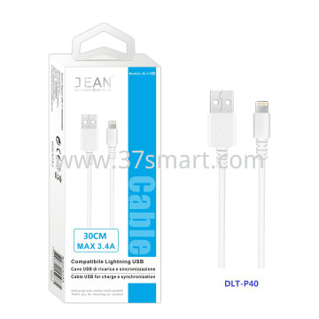 Lightning Compatible USB Charging and Sync Cable 30CM