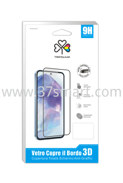 Samsung A36, A56 , A366, A566 Vetro Temperato Completa Bordo Nero Compatibile Nero