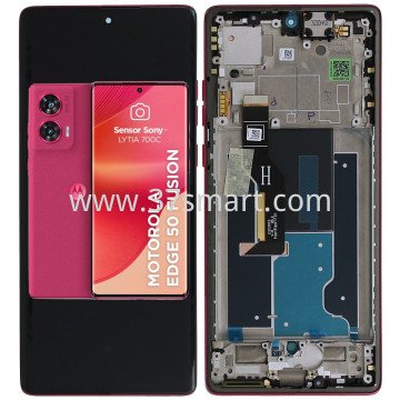Motorola Edge 50 Fusion Service Pack Display Rosa