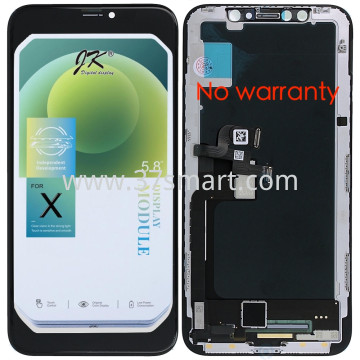 iPhone X JK Incell Lcd+Touch Primario Iron Series (Prezzo Fabbrica, NESSUNA GARANZIA) Nessuna Garanzia