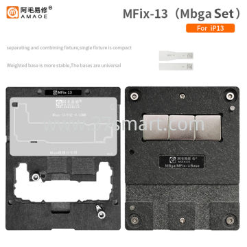AMAOE BGA Reballing Stencil MFix-13（Mbga kit） kit