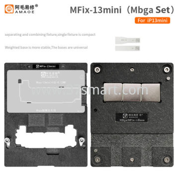 AMAOE BGA Reballing Stencil MFix-13 MINI（Mbga kit） kit