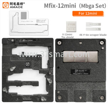 AMAOE BGA Reballing Stencil MFix-12MINI（Mbga kit） kit