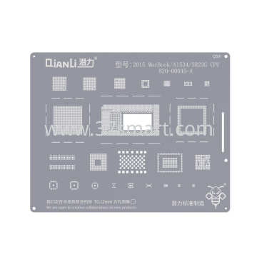 Reballing Stencil QS91 2015 MacBook, A1534, SR23G CPU 820-00045-A Bulk