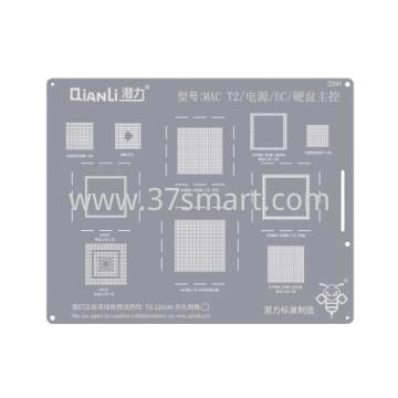 Reballing Stencil QS96 MAC T2, power , EC Bulk