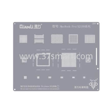 Reballing Stencil QS97 MacBook Pro, A2159seris Schüttgut