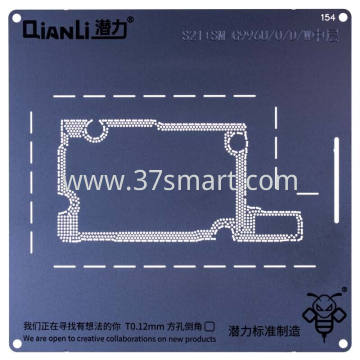 Reballing Stencil QS154(S21+SM-G996U, 0, D, Wmedia ) Bulk