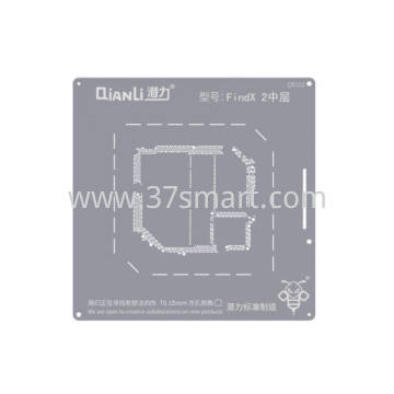 Reballing Stencil QS132(FindX 2media ) Bulk