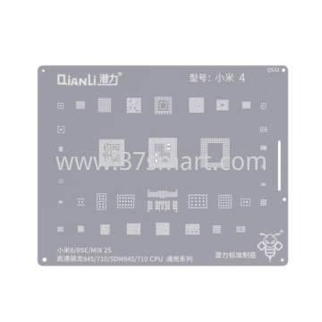 Reballing Stencil QS32 mi 8, 8SE, mi X2S   snapdragon 845, 710, SDM845, 710 CPU uni seris Bulk