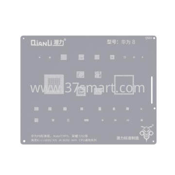 Reballing Stencil QS59    hwP8，Mate7, MTS. hr 7, X2  hi Kirin930, 935 HI3630, 3635 CPUseris Bulk