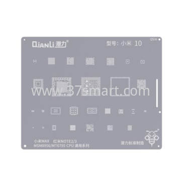Reballing Stencil QS38 mi MAX rm NOTE2, 3 MSM8956, MT6795 CPUuni seris Bulk
