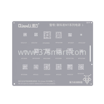 Reballing Stencil QS70    MTserispower 1 Schüttgut