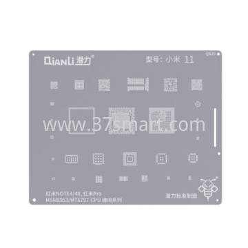 Reballing Stencil QS39 rm NOTE4, 4X rm Pro MSM8953, MT6797 CPUuni seris Schüttgut