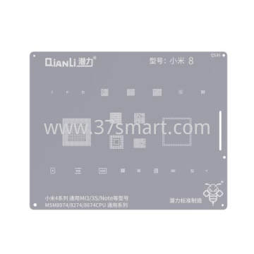 Reballing Stencil QS36 mi 4seris uni mi 3, 3S, NOTE MSM8974, 8274, 8674 CPUuni seris Bulk