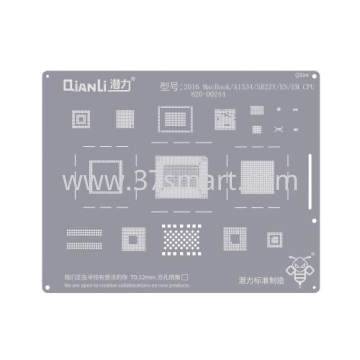 Reballing Stencil QS94 2016 MacBook, A1534, SR2ZY, EN, EM CPU820-00244 Bulk