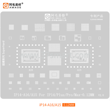 AMAOE Reballing Stencil  iP14-A16 A15 Bulk