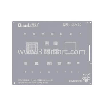 Reballing Stencil QS61    hwP9，Mate8, hr 8, V8, Magic  hi Kirin950, 955 HI360 CPUuni seris Schüttgut