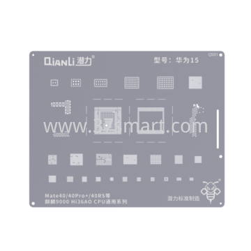 Reballing Stencil QS81 Mate40, 40Pro+, 40RS ，qiling 9000 Hi36AO CPUuni seris Schüttgut