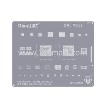 Reballing Stencil QS77 nova7、7Pro、7SE hr 30、30S、X10 hi qiling 985、820、Hi6290、6290L Schüttgut