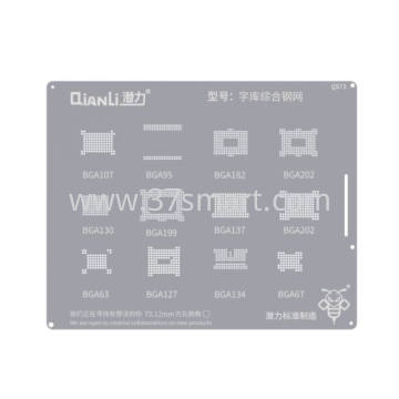 Reballing Stencil SQ73 NAND FLASH Schüttgut