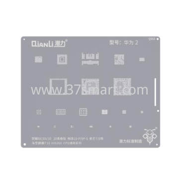Reballing Stencil QS53 HR 8X、20i、10 2010-P、9P-S 7、8 HI710 HI6260 CPUuni seris Bulk