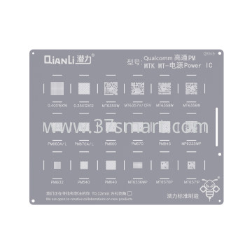 Reballing Stencil SQ145 MAX POWER IC Schüttgut