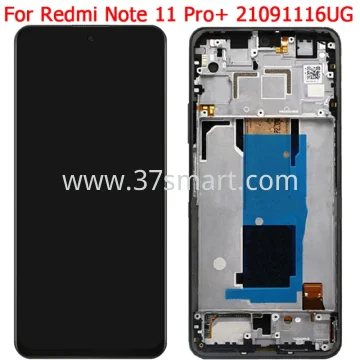Redmi Note 11 Pro Plus lcd+Display, freme TFT Schwarz
