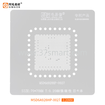AMAOE Reballing Stencil MSD6A928HP-0027 Schüttgut