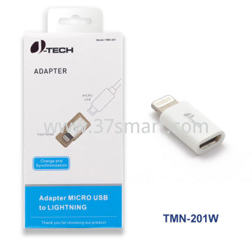 Jean Micro USB 2.0 to Lightning adapter TMN-201 White