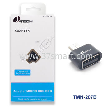 Adattatore Micro USB 2.0 OTG TMN-207 Nero