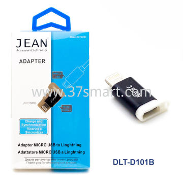 Micro USB 3.0 to Lightning adapter DLT-D101 Black