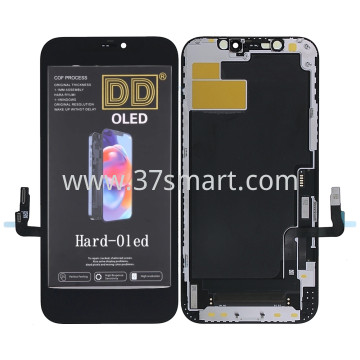 iPhone 12 iPhone 12 Pro Compatible Hard Oled Lcd+Touch (Brand:DD) Nero