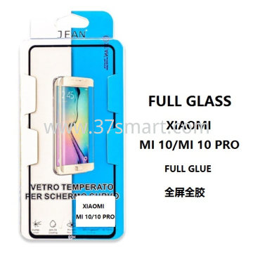 Xiaomi Mi 10 Mi 10 Pro Tempered Glass Full Glue Black Edge Compatible Blister