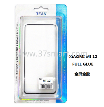 Xiaomi Mi 12 Mi 12T Tempered Glass Full Glue Black Edge Compatible Blister