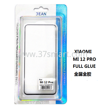 Xiaomi Mi 12 Pro Tempered Glass Full Glue Black Edge Compatible Blister