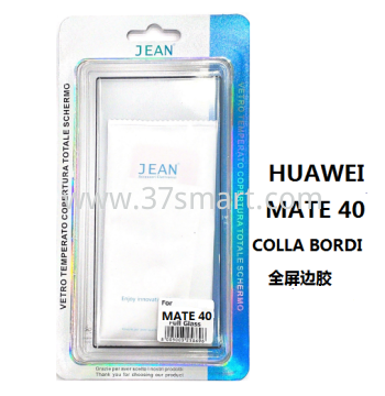 Huawei Mate 40 Tempered Glass Full Cover Edge Glue Compatible Blister
