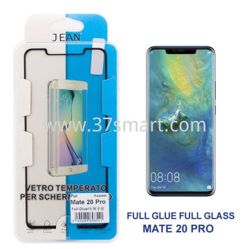 Huawei Mate 20 Pro Tempered Glass Full Glue Black Edge Compatible Blase