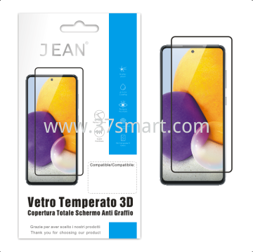 Huawei P30 Lite Vetro Temperato Completa Bordo Nero Compatibile Blister