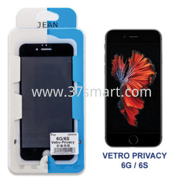 iPhone 6G iPhone 6s Privacy Tempered Glass Schwarz