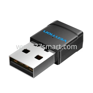 Vention Adattatore USB Wi-Fi Dual Band 2.4GHz/5GHz black KDSB0 Blister