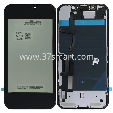 iPhone 11 C3F Display+Flex Completo in Service Pack Nero
