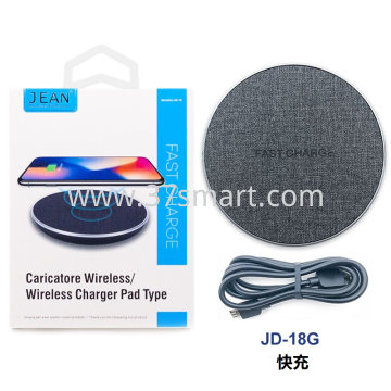 Wireless Fast Charge Charger JD-18 Schwarz